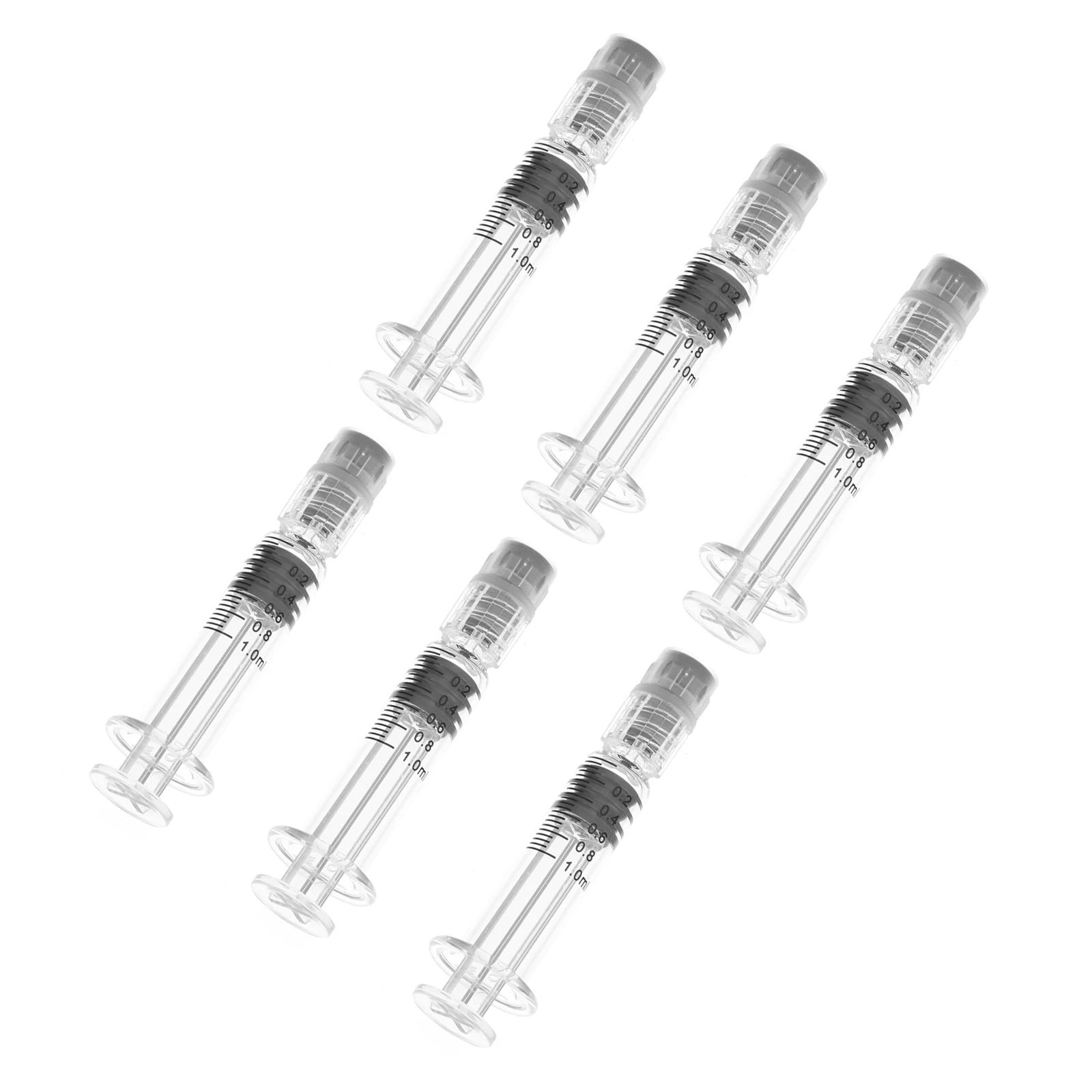 6Pcs Injection Syringe Borosilicate Glass 1ml Precise Measuring Liquid Dispensing Syringe Anti-Leak for Glue Ink Veterinary
6Pcs Injection Syringe Borosilicate Glass 1ml Precise Measuring Liquid Dispensing Syringe Anti-Leak for Glue Ink Veterinary