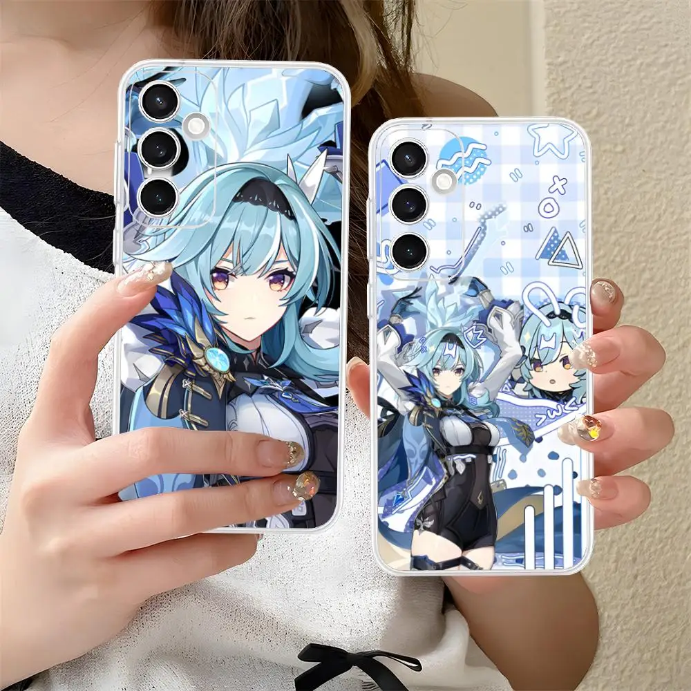 Game GI Eula Phone Case for Samsung Galaxy S25 S24 S23 S22 S21Plus FE Ultra Soft TPU Clear Shockproof Cover
Game GI Eula Phone Case for Samsung Galaxy S25 S24 S23 S22 S21Plus FE Ultra Soft TPU Clear Shockproof Cover