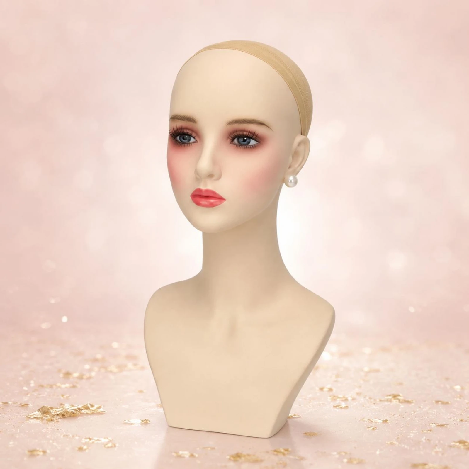 Mannequin Head with Shoulders Seamless Hairpiece Bust Mannequin Hairpiece Display Bust Flat Base Jewelry Display Head Tapered
Mannequin Head with Shoulders Seamless Hairpiece Bust Mannequin Hairpiece Display Bust Flat Base Jewelry Display Head Tapered