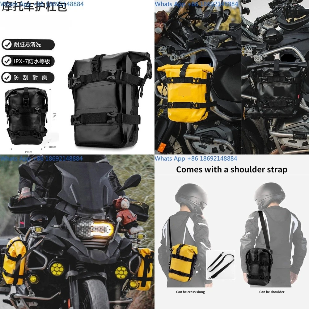 Waterproof Motorcycle Side Bag Multi Functional Riding Backpack Quick Release Waterproof Touring Pannier
Waterproof Motorcycle Side Bag Multi Functional Riding Backpack Quick Release Waterproof Touring Pannier
