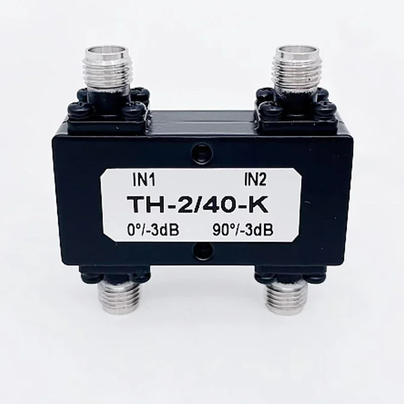 TH-2/40-K RF Микроволновая печь Коаксиальный мостовой соединитель на 90 градусов 2-40 ГГц 30 Вт
TH-2/40-K RF Микроволновая печь Коаксиальный мостовой соединитель на 90 градусов 2-40 ГГц 30 Вт