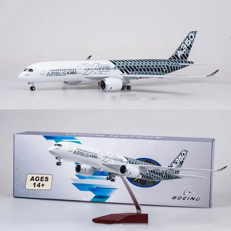 1:142 Airplane Model Aisbus 350 XWB Plane Model with LED Light(Touch or Sound Control) for Decoration or Gift
1:142 Airplane Model Aisbus 350 XWB Plane Model with LED Light(Touch or Sound Control) for Decoration or Gift