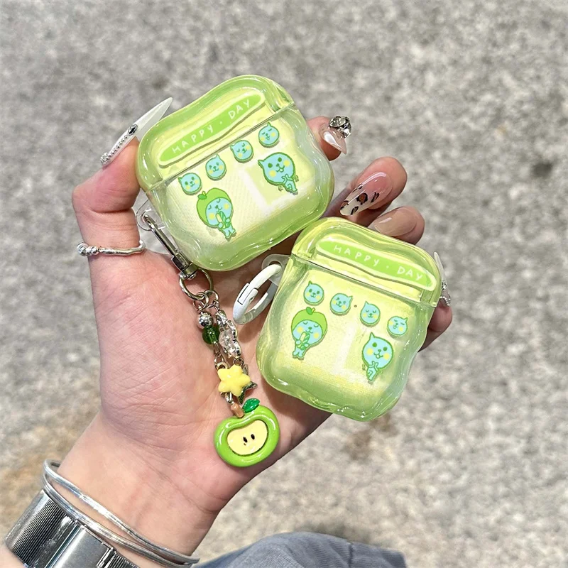 Funny Cute Cartoon Earphone Case For Apple Airpods 4 3 2 Pro 2 Cover with Charm Silicone Headphone Cases For Airpod Pro2 Funda
Funny Cute Cartoon Earphone Case For Apple Airpods 4 3 2 Pro 2 Cover with Charm Silicone Headphone Cases For Airpod Pro2 Funda