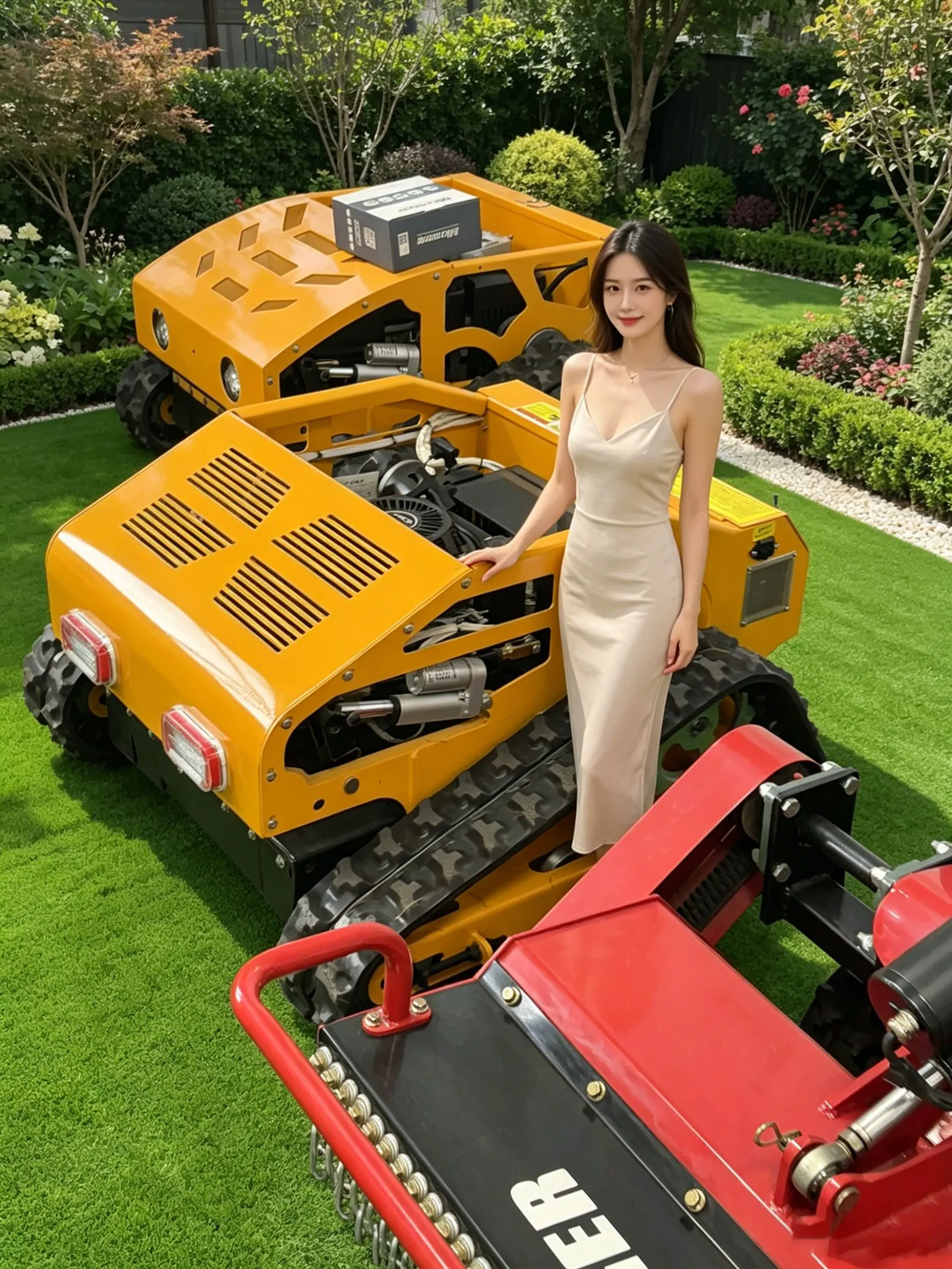 Customized lawn mowers can return grass clippings to the soil, which not only removes weeds but also improves soil quality
Customized lawn mowers can return grass clippings to the soil, which not only removes weeds but also improves soil quality