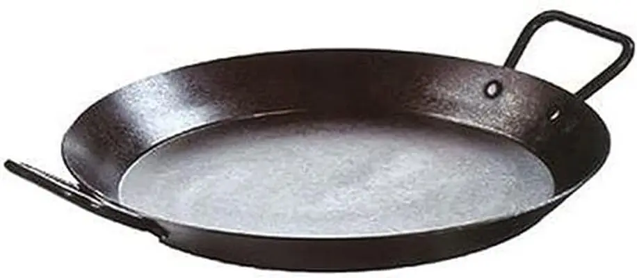Pre-Seasoned Carbon Steel Skillet - Use in the Oven, on the Stove, on the Grill, or Over a Campfire - 15 Inch Dual Handle
Pre-Seasoned Carbon Steel Skillet - Use in the Oven, on the Stove, on the Grill, or Over a Campfire - 15 Inch Dual Handle