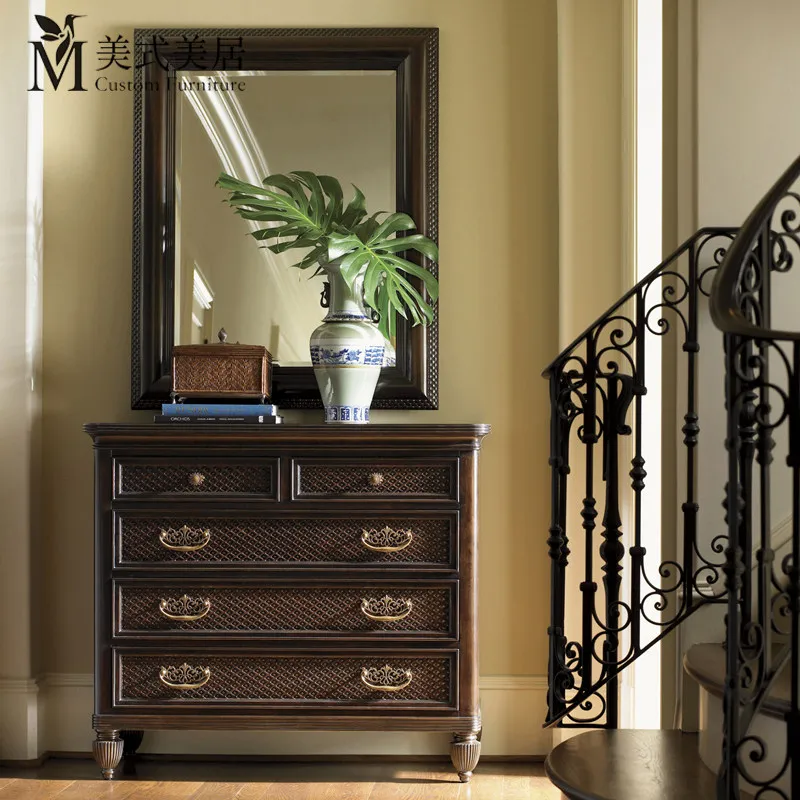 LH solid wood multi-chest living room retro environmental protection entrance decoration table furniture
LH solid wood multi-chest living room retro environmental protection entrance decoration table furniture