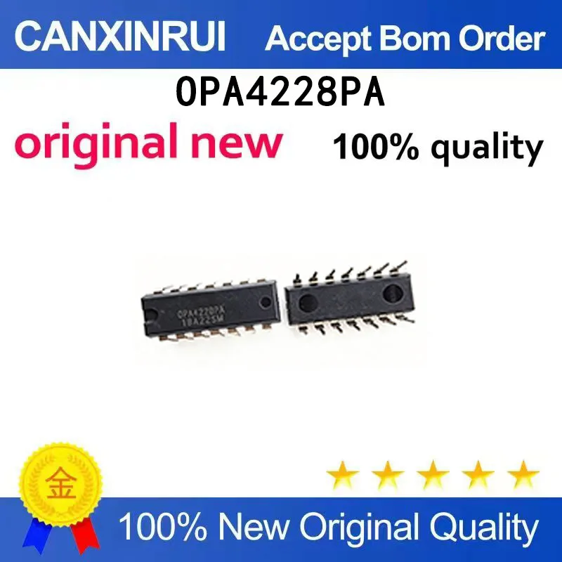 (5-100 pieces)New OPA4228PA OPA4228 Direct DIP14 Precision Operational Amplifier Spot Chip IC
(5-100 pieces)New OPA4228PA OPA4228 Direct DIP14 Precision Operational Amplifier Spot Chip IC