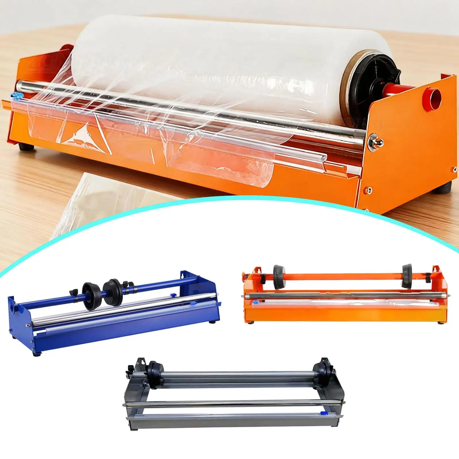 Stretch Film Dispenser Manual Metal Professional Shrink Wrap Packing Machine
Stretch Film Dispenser Manual Metal Professional Shrink Wrap Packing Machine