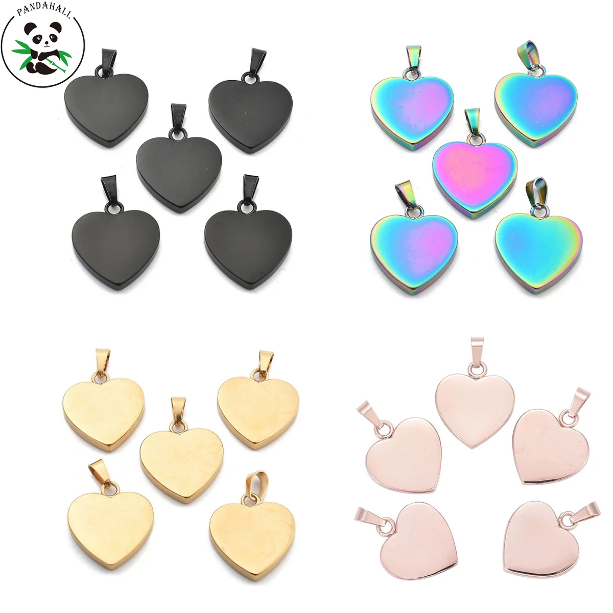 10Pcs Heart Stainless Steel Pendants Love Shape Hang Ornaments for Valentine's Day Gift Bracelet Jewelry Making DIY Accessories
10Pcs Heart Stainless Steel Pendants Love Shape Hang Ornaments for Valentine's Day Gift Bracelet Jewelry Making DIY Accessories
