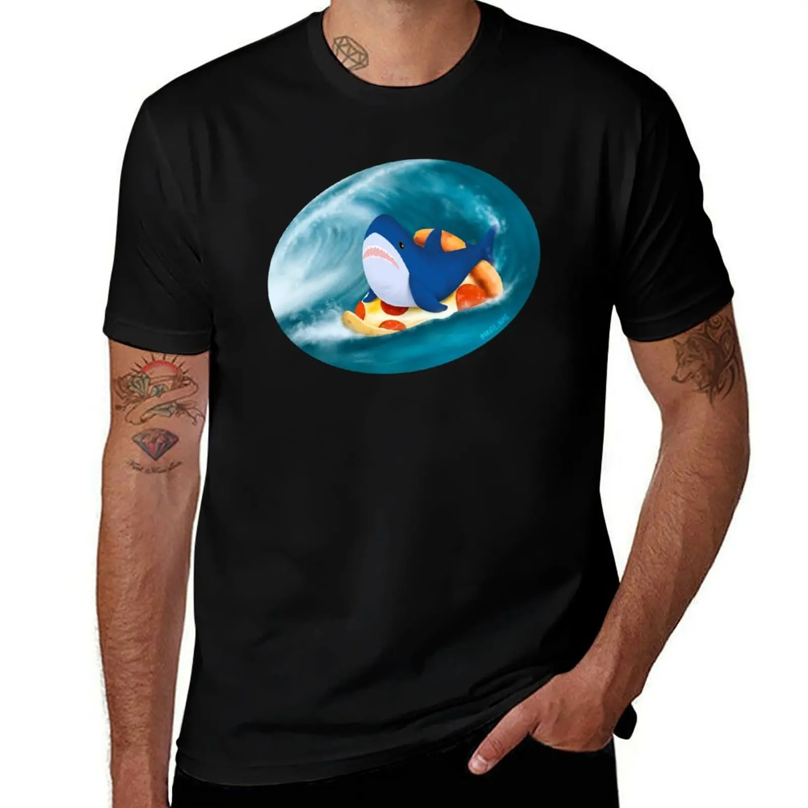 Blahaj/Shark: Slices up! T-Shirt Basic Solid Tee for Daily Use
Blahaj/Shark: Slices up! T-Shirt Basic Solid Tee for Daily Use