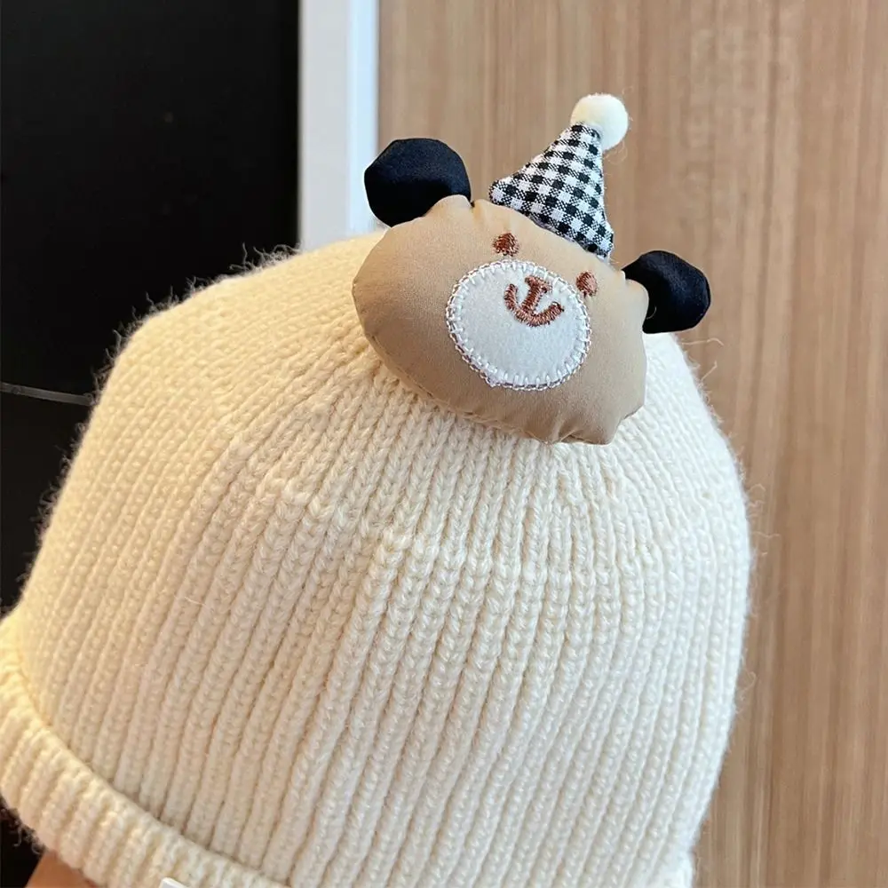 Cartoon Bear Winter Baby Crochet Hat Cold-Resistant 3-18 Months Toddler's Knitted Hat Breathable Windproof Ear Protection Hat
Cartoon Bear Winter Baby Crochet Hat Cold-Resistant 3-18 Months Toddler's Knitted Hat Breathable Windproof Ear Protection Hat