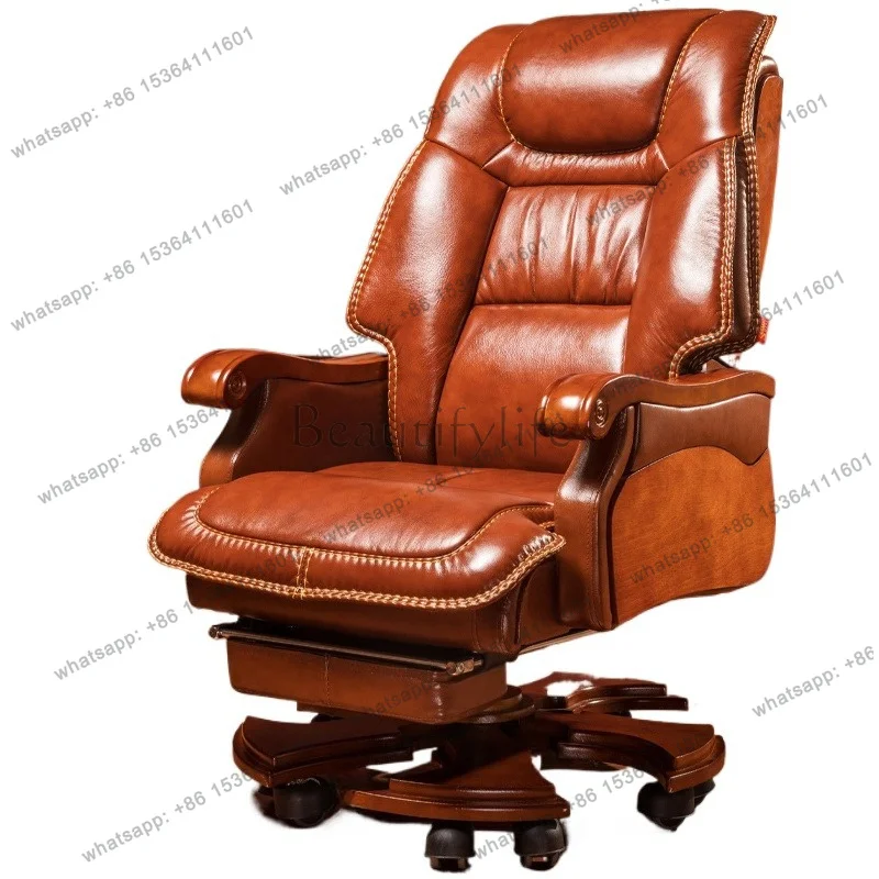 PJ Swivel Executive Office Chair Back Support Wheels Armchair Foot Rest Office Chair Desk
PJ Swivel Executive Office Chair Back Support Wheels Armchair Foot Rest Office Chair Desk