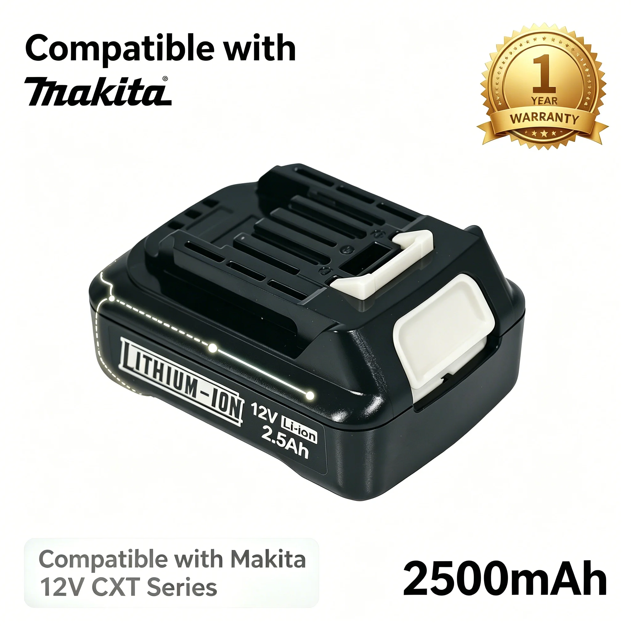 12V 2500mah Battery For Makita BL1021B BL1020 Rechargeable Battery Replacement BL1016 BL1015 BL104 DF331D Power Tools Batteries
12V 2500mah Battery For Makita BL1021B BL1020 Rechargeable Battery Replacement BL1016 BL1015 BL104 DF331D Power Tools Batteries
