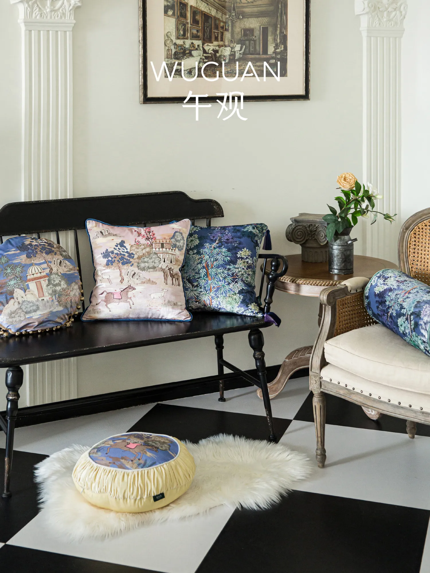 Pillow thickened cotton handmade embroiderclassyretro suitable for sofa livingroom accessible luxury pillow waist pillow cushion
Pillow thickened cotton handmade embroiderclassyretro suitable for sofa livingroom accessible luxury pillow waist pillow cushion