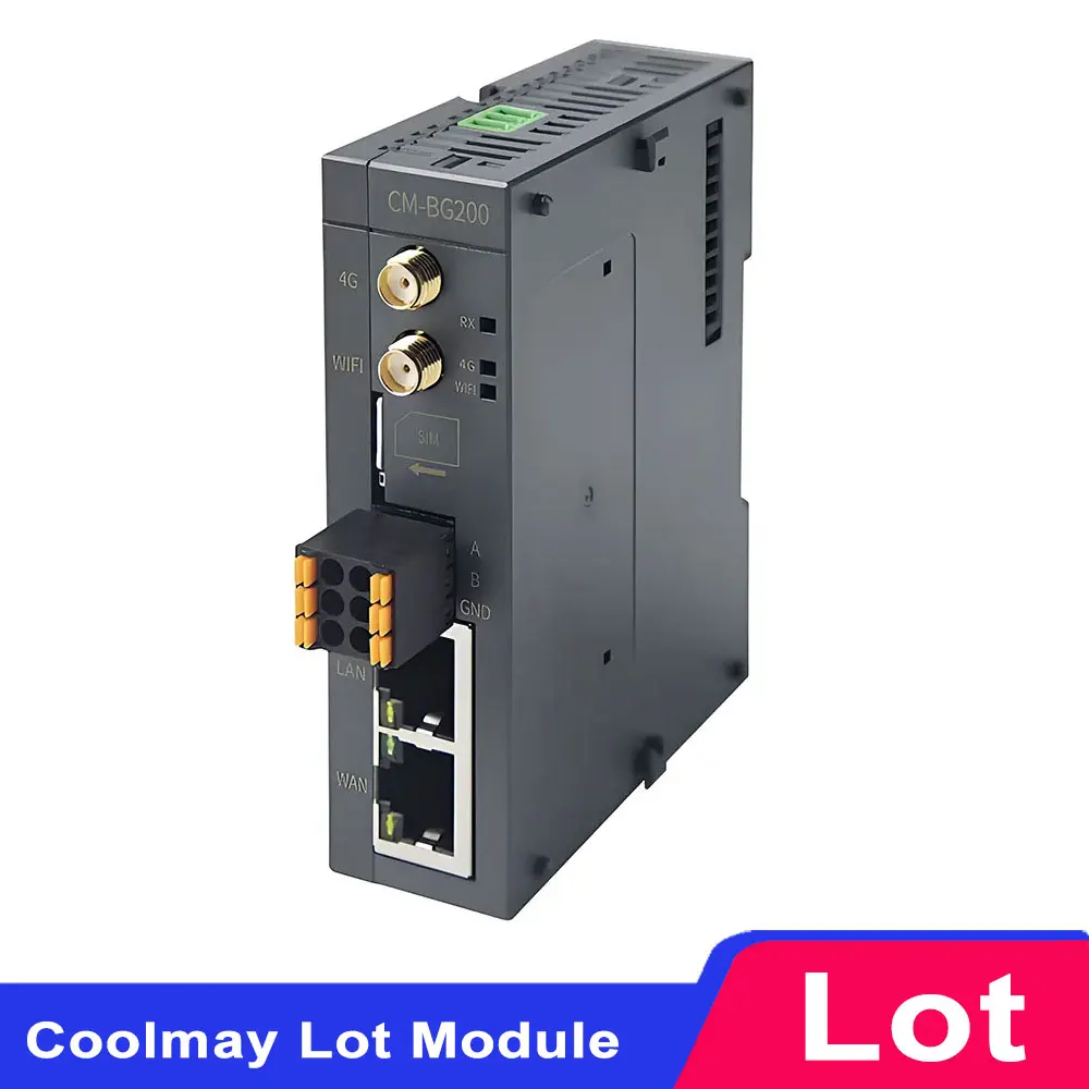 Coolmay CM-BG200 CM-WIFI CX CM Wifi 4G GPRS RS232 RS485 RS422 Cbox Vbox IoT Module Haiwell Wecon V-box for HMI PLC
Coolmay CM-BG200 CM-WIFI CX CM Wifi 4G GPRS RS232 RS485 RS422 Cbox Vbox IoT Module Haiwell Wecon V-box for HMI PLC