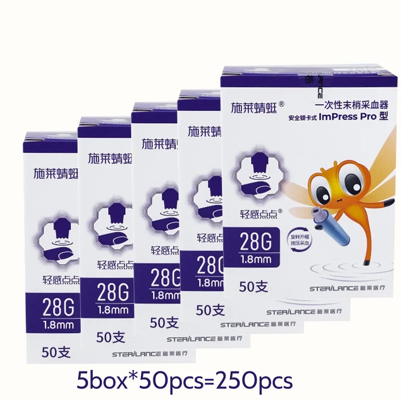 250/500 pcs Disposable Painless Blood Collection Lancets Sterile Auto Retraction Blood Letting Needles for Diabetic Home Testing
250/500 pcs Disposable Painless Blood Collection Lancets Sterile Auto Retraction Blood Letting Needles for Diabetic Home Testing