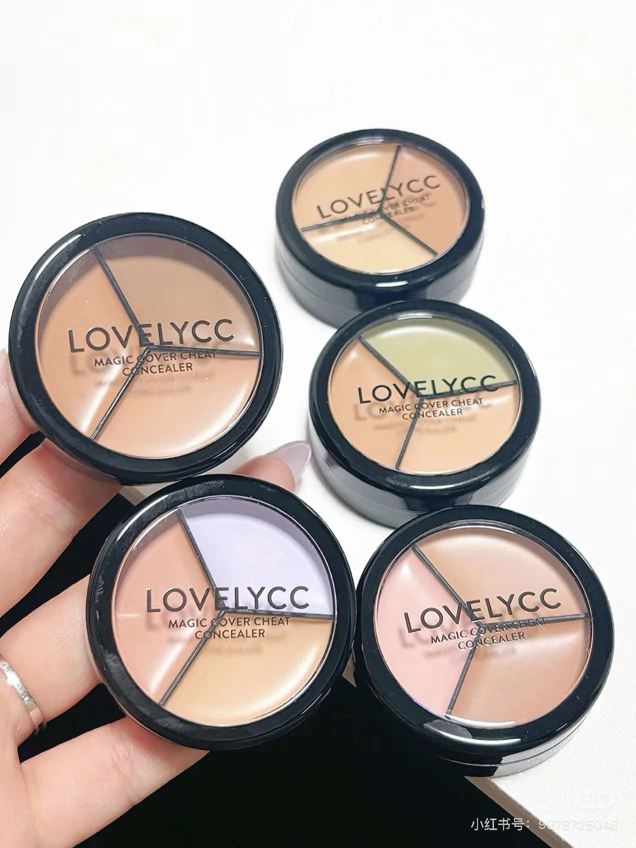 Lovelycc 3-цветный крем-консилер, полное покрытие, пятна от прыщей, темные круги, контурная палитра консилеров, увлажняющая косметика, макияж
Lovelycc 3-цветный крем-консилер, полное покрытие, пятна от прыщей, темные круги, контурная палитра консилеров, увлажняющая косметика, макияж