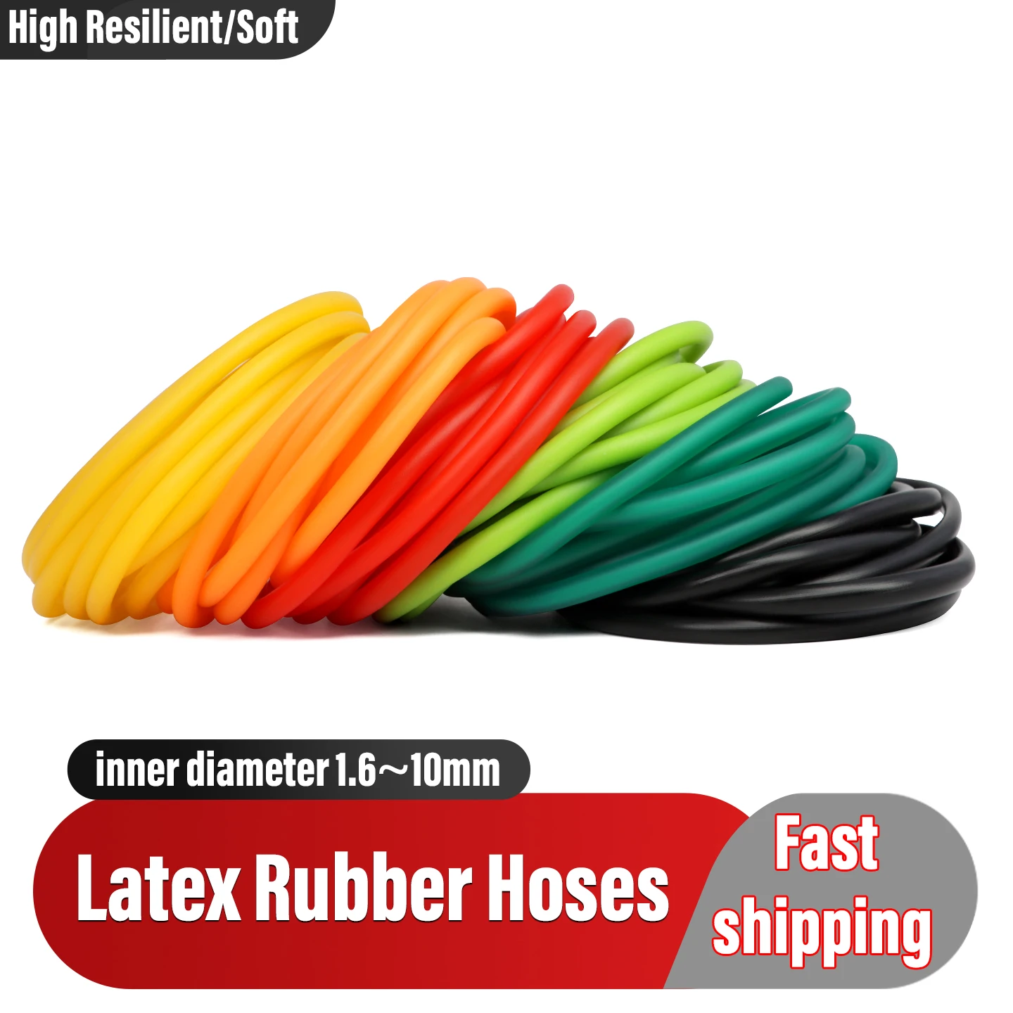 Nature Latex Rubber Hoses New Arrive Color IDxOD 1.6~10mm High Resilient Surgical Medical Tube Elastic Band Slingshot Catapult
Nature Latex Rubber Hoses New Arrive Color IDxOD 1.6~10mm High Resilient Surgical Medical Tube Elastic Band Slingshot Catapult