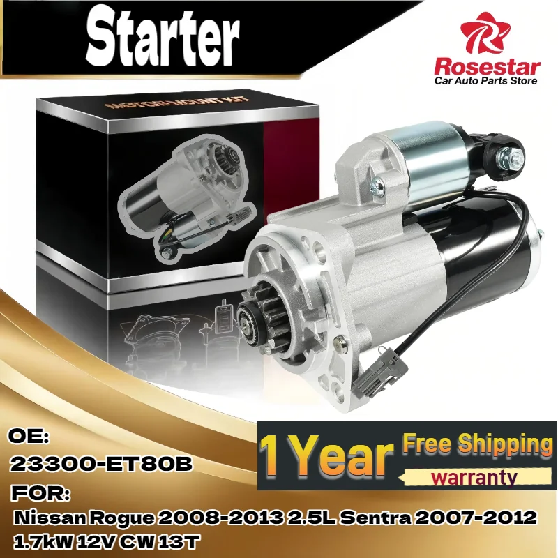 For Honda Fit 2015-2020 1.5L Petrol DOHC 12V 1.2kW CW 9T Starter Motor 23300-ET80B
For Honda Fit 2015-2020 1.5L Petrol DOHC 12V 1.2kW CW 9T Starter Motor 23300-ET80B