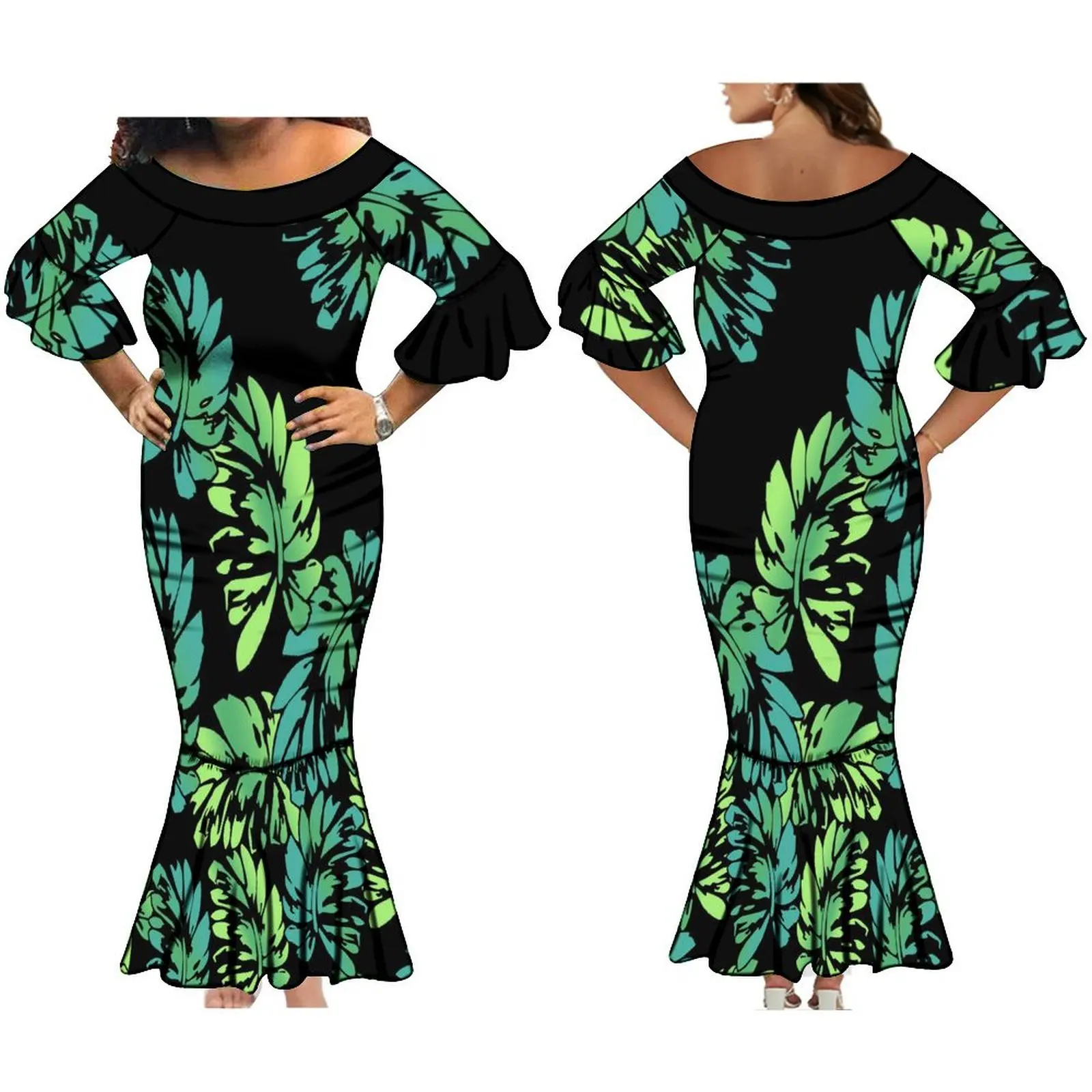 New Wholesale Custom Long Bodycon Fishtail Evening Dress Polynesian Tribal Trumpet Mermaid Dresses Plus Size Womens Clothing
New Wholesale Custom Long Bodycon Fishtail Evening Dress Polynesian Tribal Trumpet Mermaid Dresses Plus Size Womens Clothing