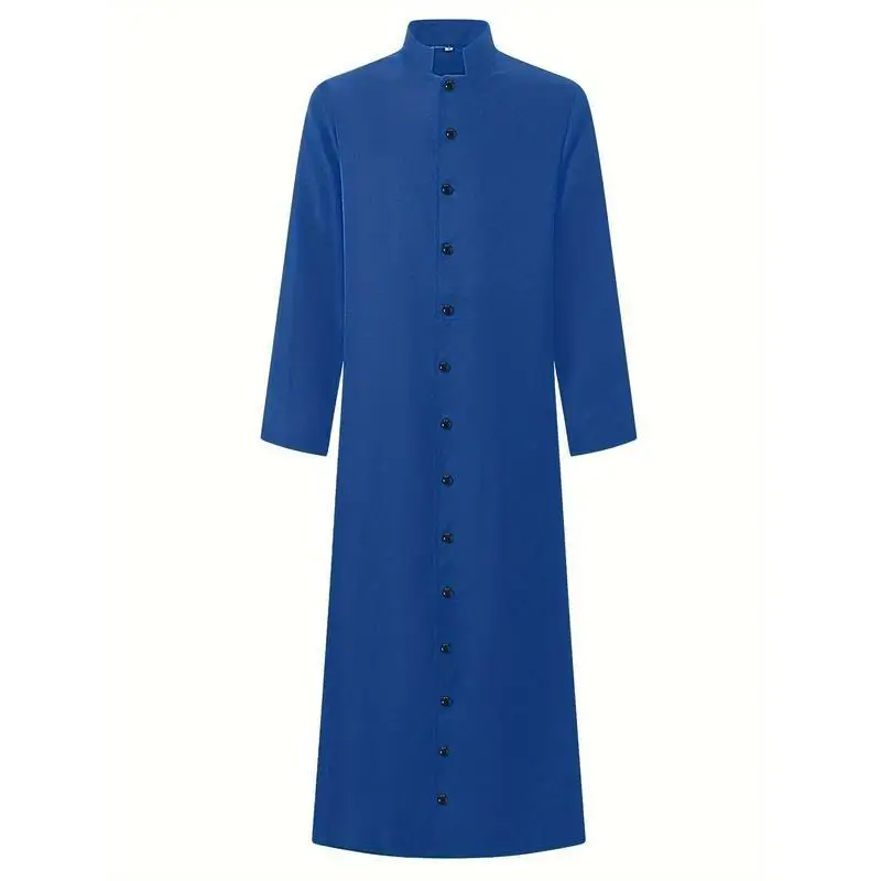 Halloween Cosplay Priest Robe Loose Fit Monastic Robe Unisex Non-fading Thin Material Sleeveless Stripe Pattern T-shirt
Halloween Cosplay Priest Robe Loose Fit Monastic Robe Unisex Non-fading Thin Material Sleeveless Stripe Pattern T-shirt