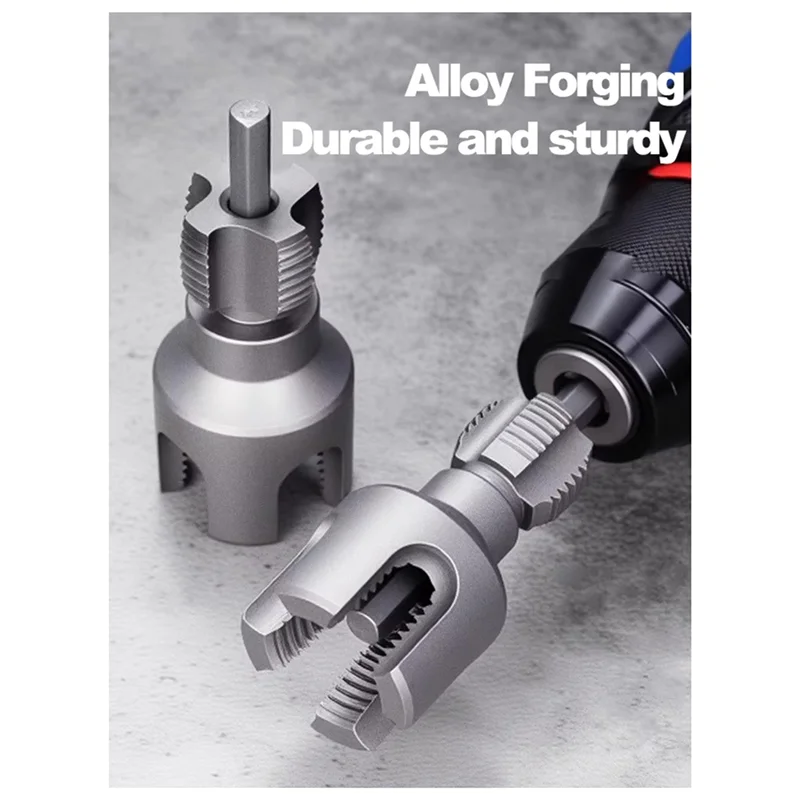 ABNO-Pvc Pipe Threader Kit Internal/External Thread Fast Thread Tap PPR Water Pipe Opener Tap Waterpipe Tapping Tool
ABNO-Pvc Pipe Threader Kit Internal/External Thread Fast Thread Tap PPR Water Pipe Opener Tap Waterpipe Tapping Tool