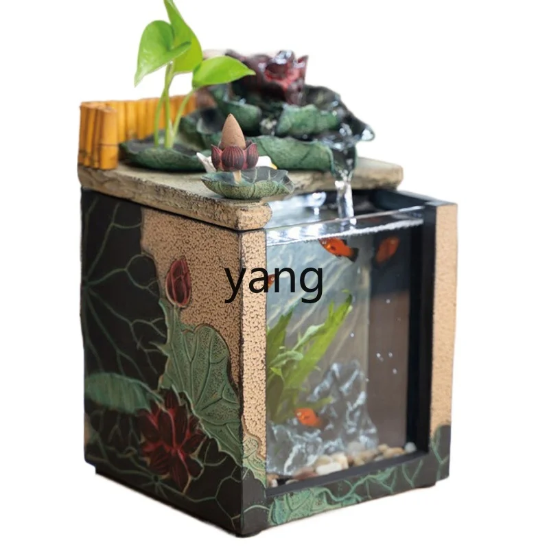 L'm'm Office Desk Flowing Water Ornaments Circulating Water Office Tea Table Creative Micro Landscape
L'm'm Office Desk Flowing Water Ornaments Circulating Water Office Tea Table Creative Micro Landscape