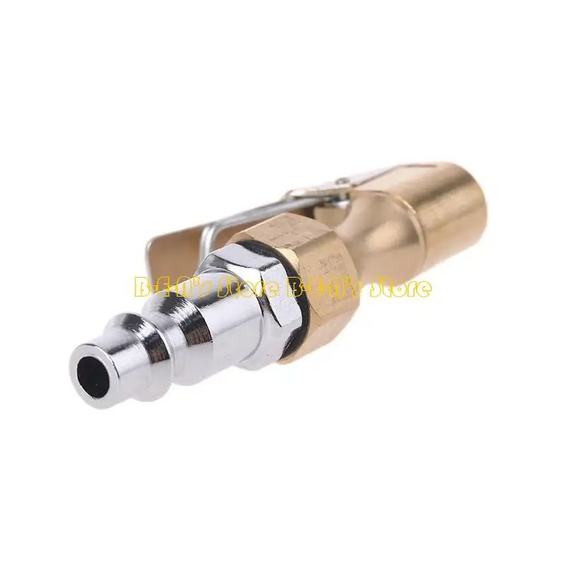 Y1AD Heavy Duty Brass Air Chuck Set,Dual for Head Air Chuck 1/4 Female NPT Open
Y1AD Heavy Duty Brass Air Chuck Set,Dual for Head Air Chuck 1/4 Female NPT Open