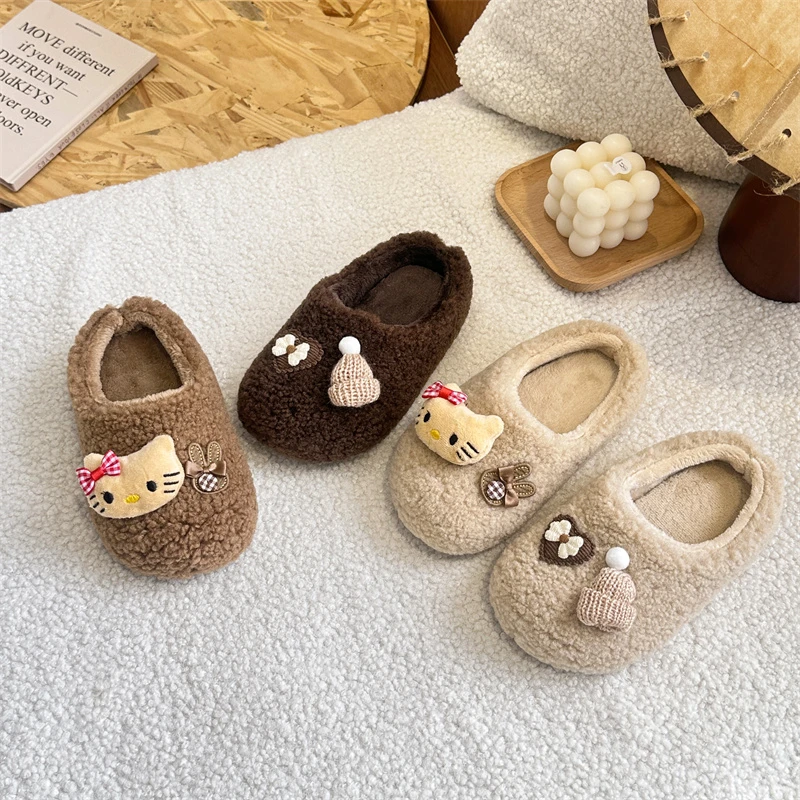 Fashion Girls' Shoe 2026 Spring New Kids Slippers Thick Sole Anti Slip Girls Personalized Cotton Slippers Simple Child Home Shoe
Fashion Girls' Shoe 2026 Spring New Kids Slippers Thick Sole Anti Slip Girls Personalized Cotton Slippers Simple Child Home Shoe