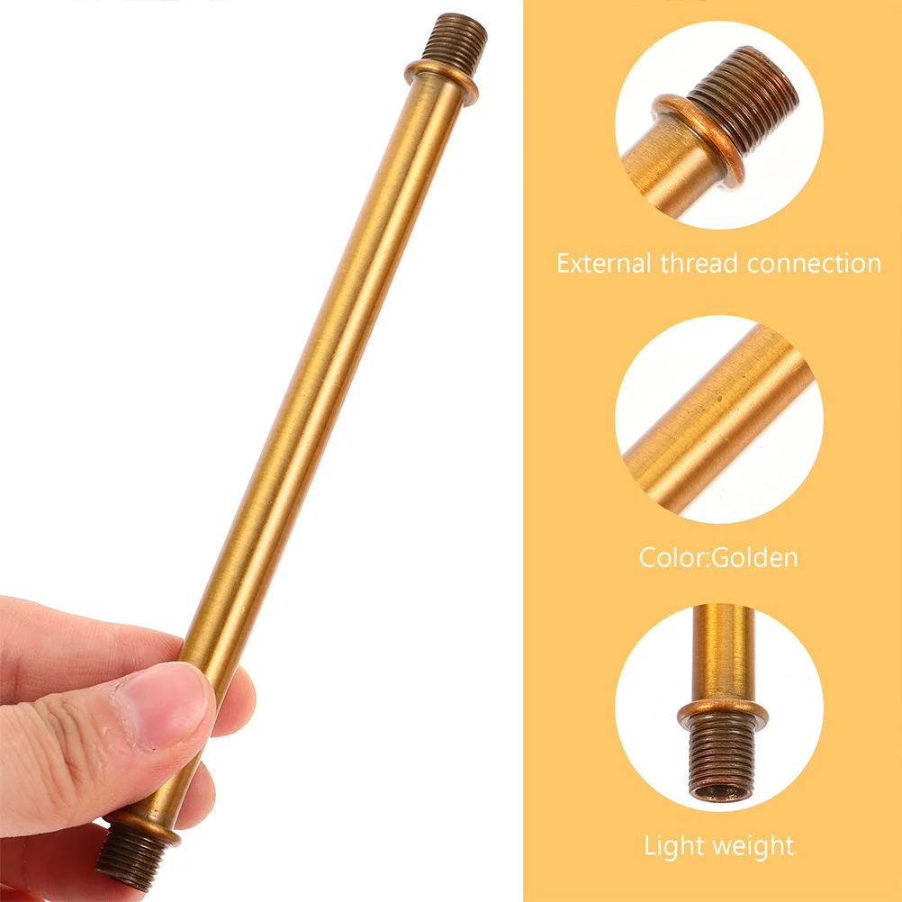 2pcs M10 Wall Connecting Pipe Double Threaded Metal Rod Smooth Finish Easy Installation Adjustable Height Lamp Stem Replacement
2pcs M10 Wall Connecting Pipe Double Threaded Metal Rod Smooth Finish Easy Installation Adjustable Height Lamp Stem Replacement
