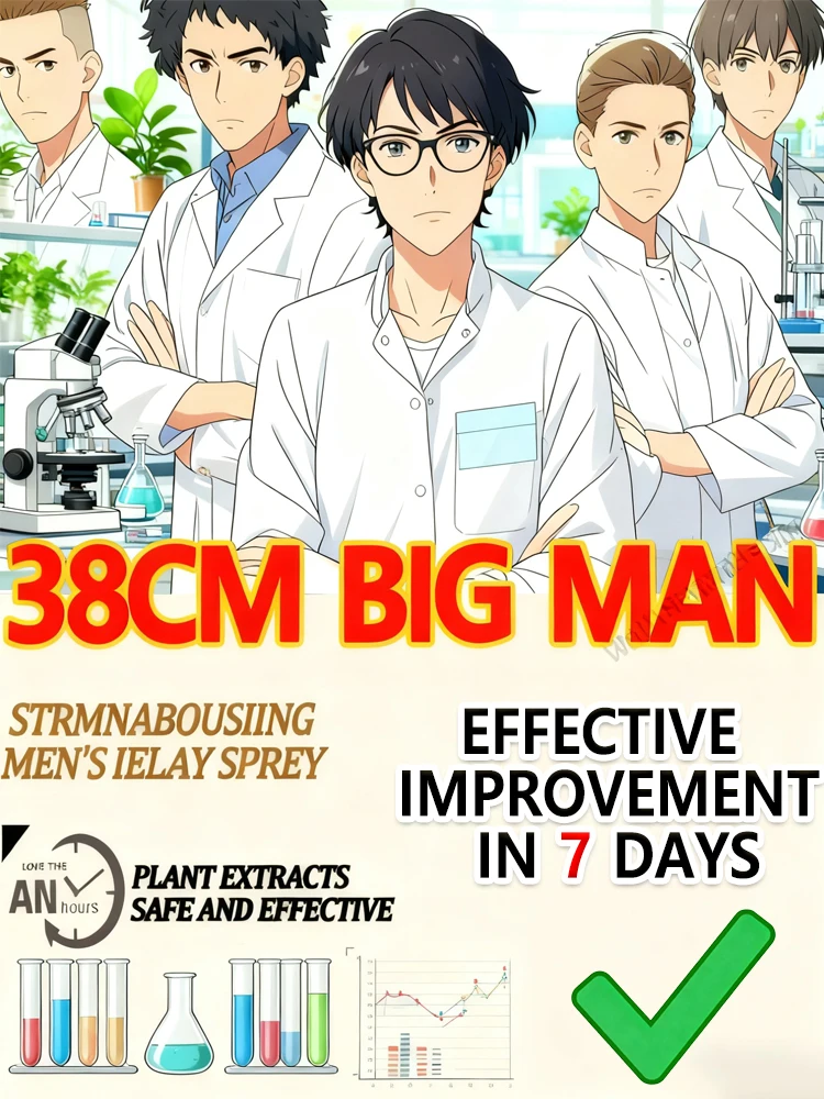 Enlargement spray, prolongs orgasm time, anti-sensitivity spray for men, controls orgasm, and works for a longer period.
Enlargement spray, prolongs orgasm time, anti-sensitivity spray for men, controls orgasm, and works for a longer period.