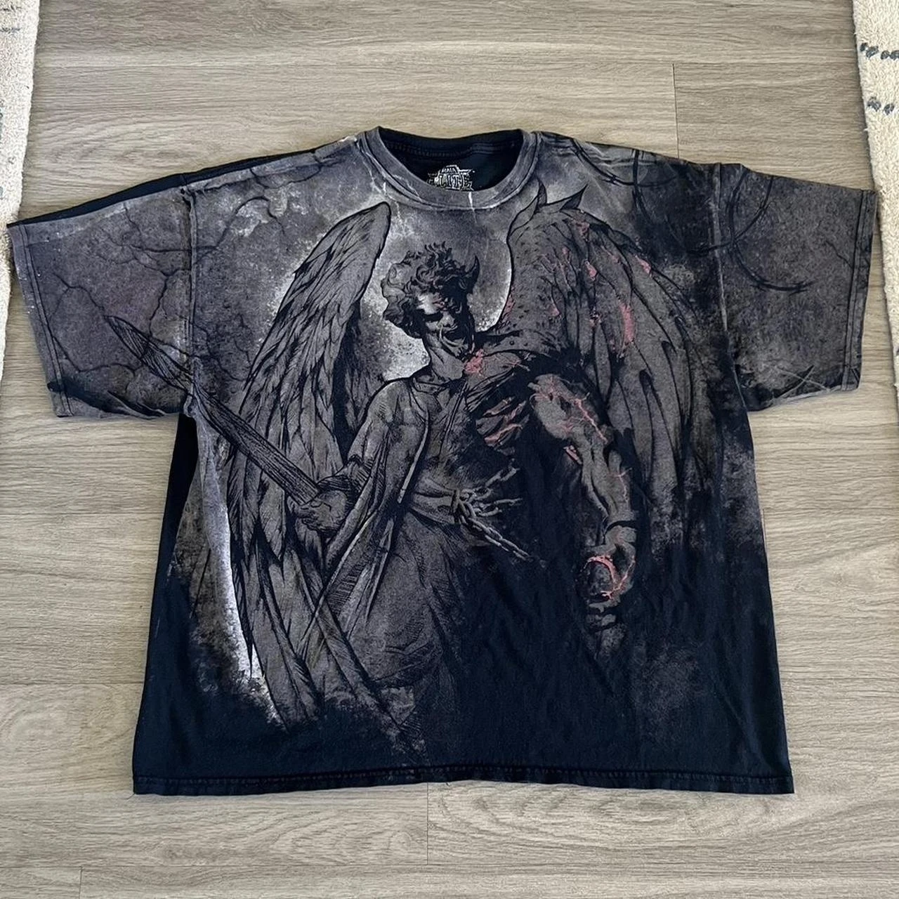 2000s 3D Gothic Skeleton Demon Graphic T-Shirt Men's Loose Fit Breathable Streetwear Goth Clothing High Street Unisx Top
2000s 3D Gothic Skeleton Demon Graphic T-Shirt Men's Loose Fit Breathable Streetwear Goth Clothing High Street Unisx Top
