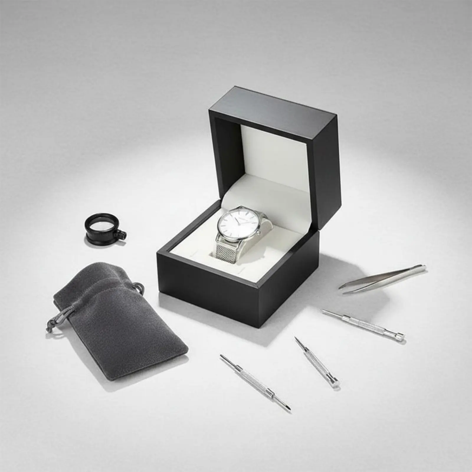 Single Watch Gift Box Abrasion Protection Single Watch Box Wristwatch Display Holder Elegant Design Easy to Clean
Single Watch Gift Box Abrasion Protection Single Watch Box Wristwatch Display Holder Elegant Design Easy to Clean