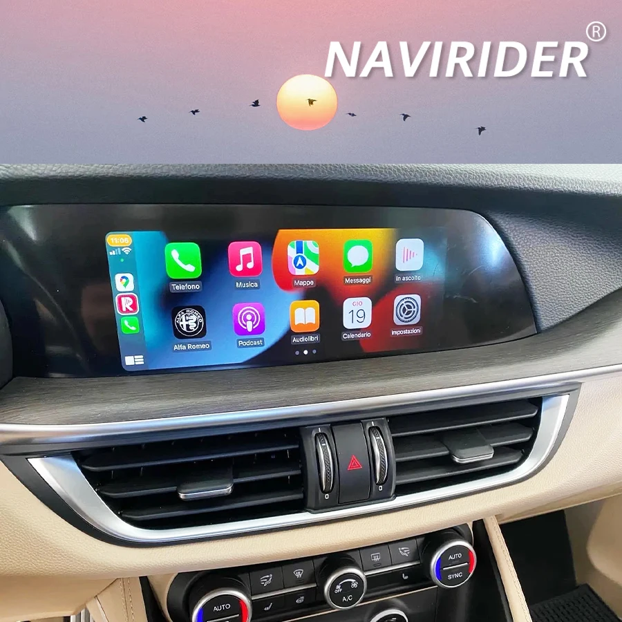 For Alfa Romeo Stelvio 2016-2021 Car Radio Android 13 Multimedia Video Player CarPlay Auto Radio GPS Navigation Stereo Head Unit
For Alfa Romeo Stelvio 2016-2021 Car Radio Android 13 Multimedia Video Player CarPlay Auto Radio GPS Navigation Stereo Head Unit