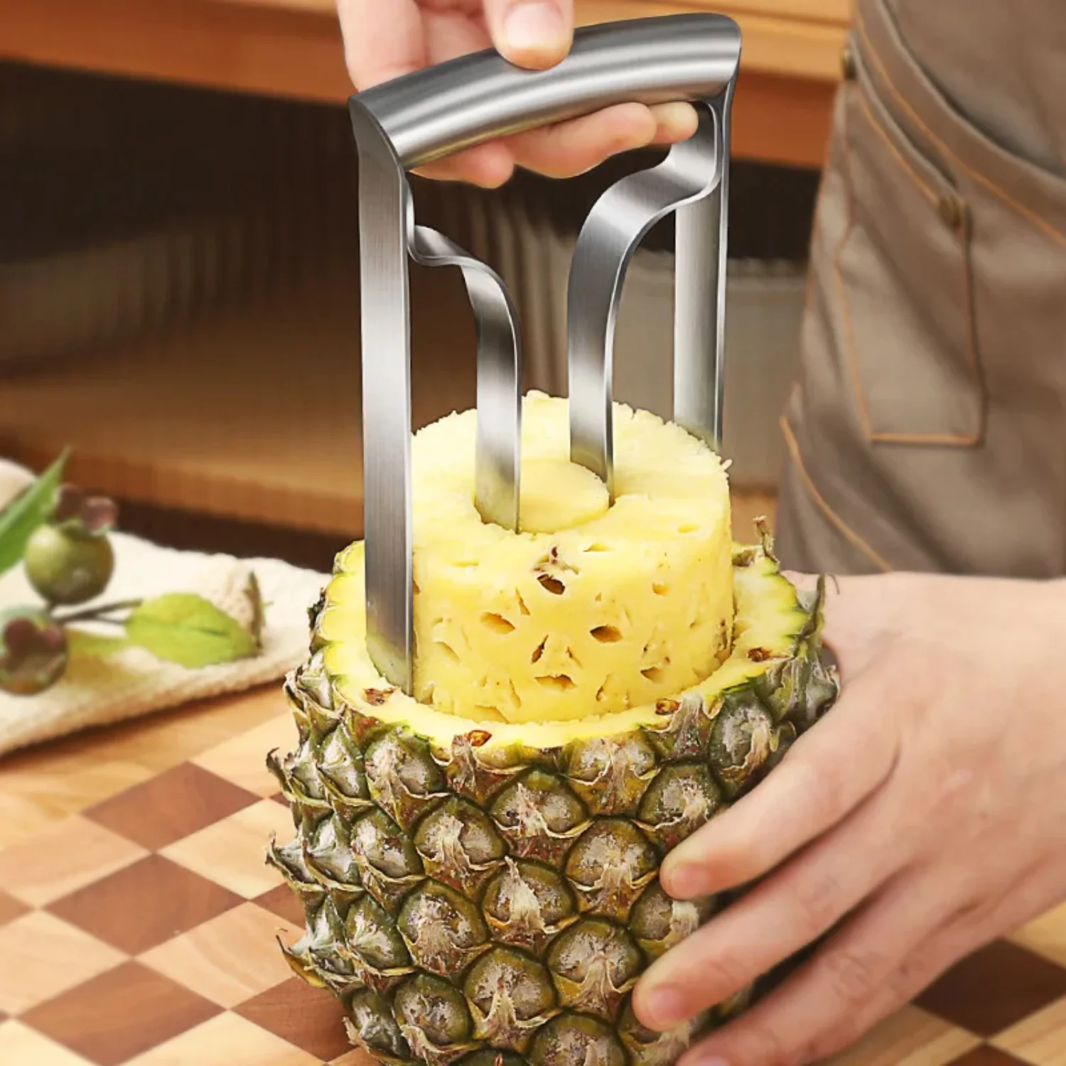 Stainless Steel Pineapple Meat Remover Pineapple Eye Peeler Pineapple Core Remover Peeling Pineapple , Quick and Easy
Stainless Steel Pineapple Meat Remover Pineapple Eye Peeler Pineapple Core Remover Peeling Pineapple , Quick and Easy