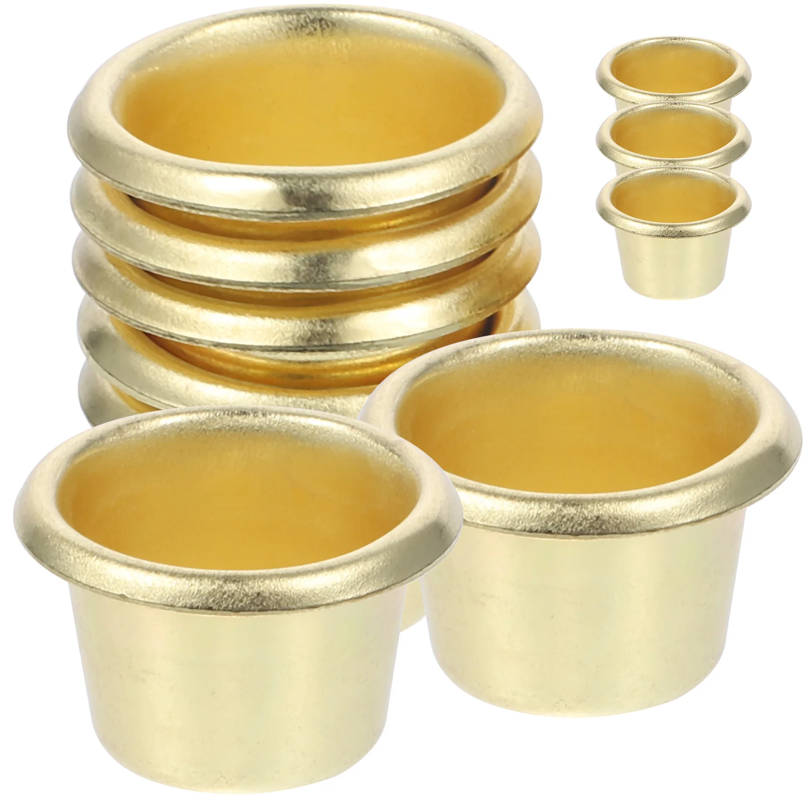10pcs Mini Metal Cups Iron Holders Solid Color Random Nickel Bronze Prevent Wax Dripping DIY Wood Plaster Resin
10pcs Mini Metal Cups Iron Holders Solid Color Random Nickel Bronze Prevent Wax Dripping DIY Wood Plaster Resin
