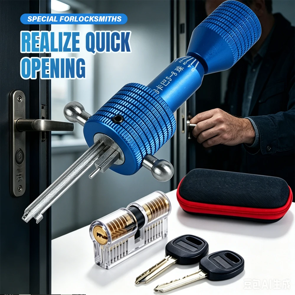 Professional KABA MUL-78 Key Decoder Tool Positive Groove AB Positioning One-Character Locksmith Tool Lock Opening Tool
Professional KABA MUL-78 Key Decoder Tool Positive Groove AB Positioning One-Character Locksmith Tool Lock Opening Tool
