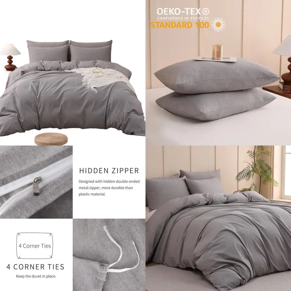 Комплект пододеяльников из хлопка размера «king-size» (104x90) — дышащее мягкое постельное белье из 100% льна, комфорт в 4 сезона (одеяло в комплект не входит)
Комплект пододеяльников из хлопка размера «king-size» (104x90) — дышащее мягкое постельное белье из 100% льна, комфорт в 4 сезона (одеяло в комплект не входит)