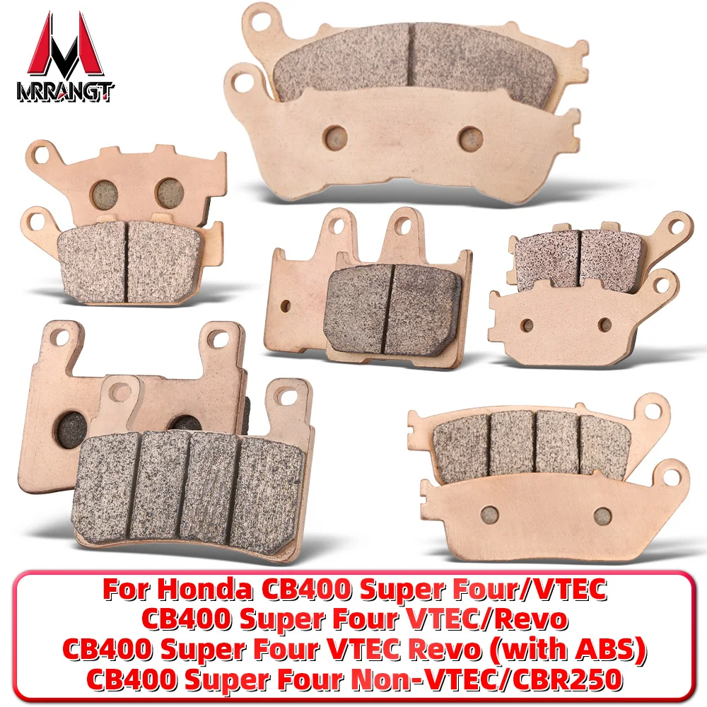 MRRANGT Sintered Metal Brake Pads Kit For Honda CB400 Super Four VTEC I II III IV CBR250 MC19 MC22 Motorcycle Parts
MRRANGT Sintered Metal Brake Pads Kit For Honda CB400 Super Four VTEC I II III IV CBR250 MC19 MC22 Motorcycle Parts