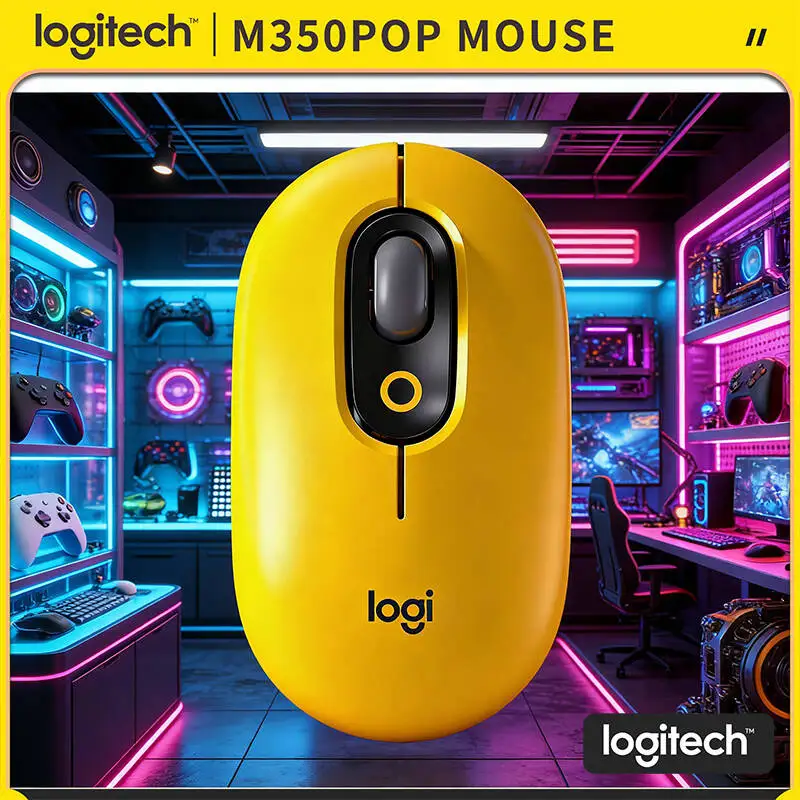 Бесшумная мышь Logitech M350 POP Pebble - высокоточная оптическая, дальность действия 10 м, автоматический режим сна, срок службы батареи 18 месяцев
Бесшумная мышь Logitech M350 POP Pebble - высокоточная оптическая, дальность действия 10 м, автоматический режим сна, срок службы батареи 18 месяцев