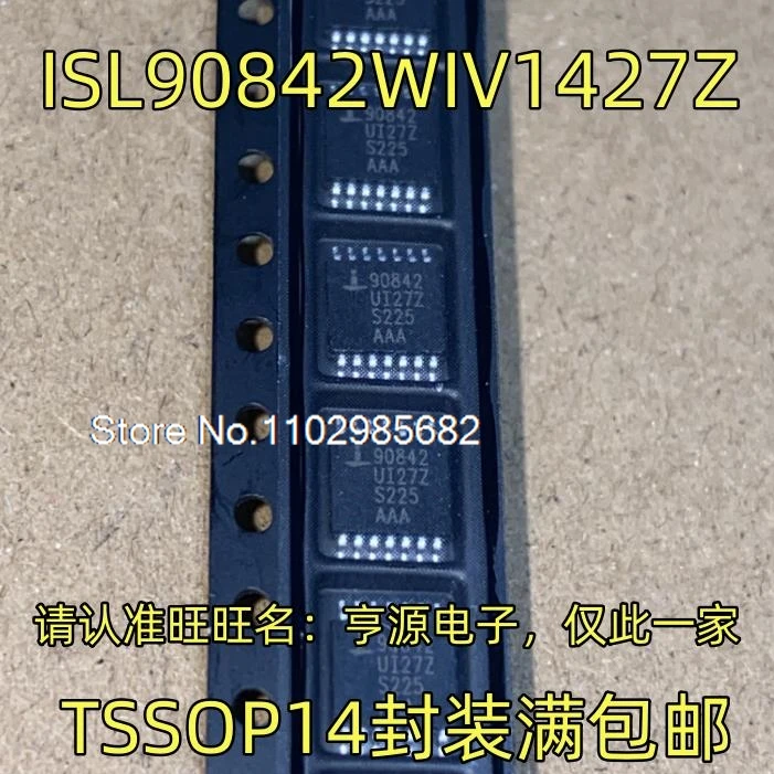 5 шт./лот ISL90842WIV1427Z TSSOP14, оригинальный запас на складе, инвентарь в настоящее время на складе
5 шт./лот ISL90842WIV1427Z TSSOP14, оригинальный запас на складе, инвентарь в настоящее время на складе
