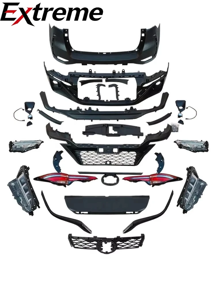 Facelifting Body Kit for toyota Fortuner Car Accessories Body Kits 2016-2020 Suv Fortuner Bodykit With Headlight Taillight
Facelifting Body Kit for toyota Fortuner Car Accessories Body Kits 2016-2020 Suv Fortuner Bodykit With Headlight Taillight