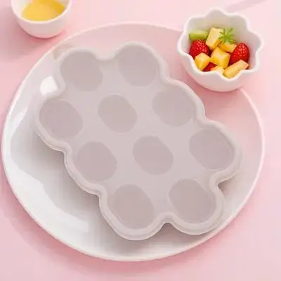 Silicone Baby Food Freezer Tray Non-Stick Ice Cube Mold For Home Diy Kitchen Storage Container Chilled Drinks Cocktails
Silicone Baby Food Freezer Tray Non-Stick Ice Cube Mold For Home Diy Kitchen Storage Container Chilled Drinks Cocktails
