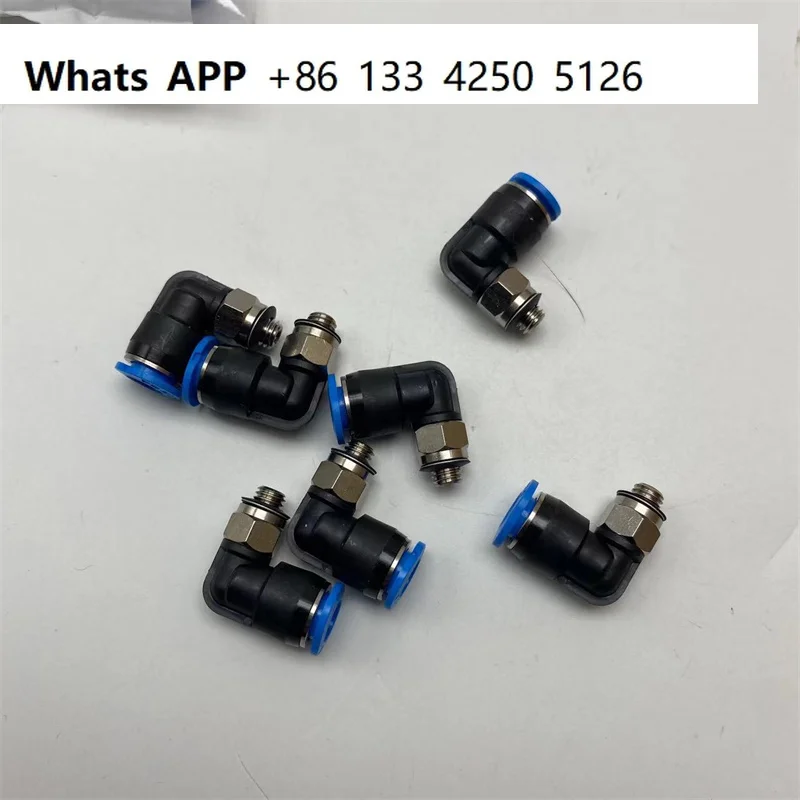 10pcs Original L-shaped threaded joint QSML-M5-6/2/3/4 153335 133031 153331 153333
10pcs Original L-shaped threaded joint QSML-M5-6/2/3/4 153335 133031 153331 153333