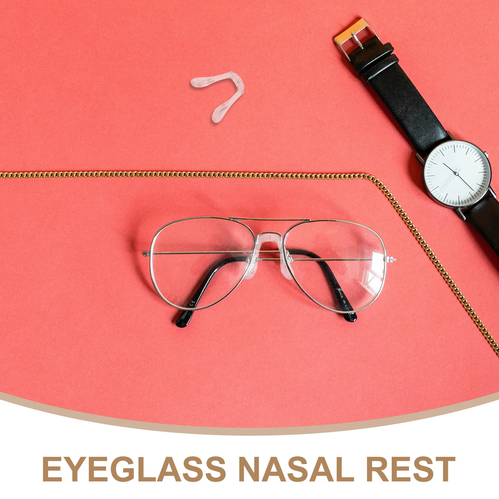 2Pcs Silicone Nose Pads for Eyeglasses Non Slip Height Increase Comfortable Eyewear Accessories Glasses Nose Pad
2Pcs Silicone Nose Pads for Eyeglasses Non Slip Height Increase Comfortable Eyewear Accessories Glasses Nose Pad