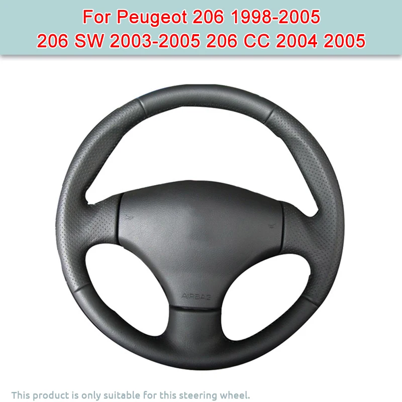 DIY Custom Artificial Leather Car Steering Wheel Cover For Peugeot 206 1998-2005 206 SW 2003-2005 206 CC 2004 2005
DIY Custom Artificial Leather Car Steering Wheel Cover For Peugeot 206 1998-2005 206 SW 2003-2005 206 CC 2004 2005