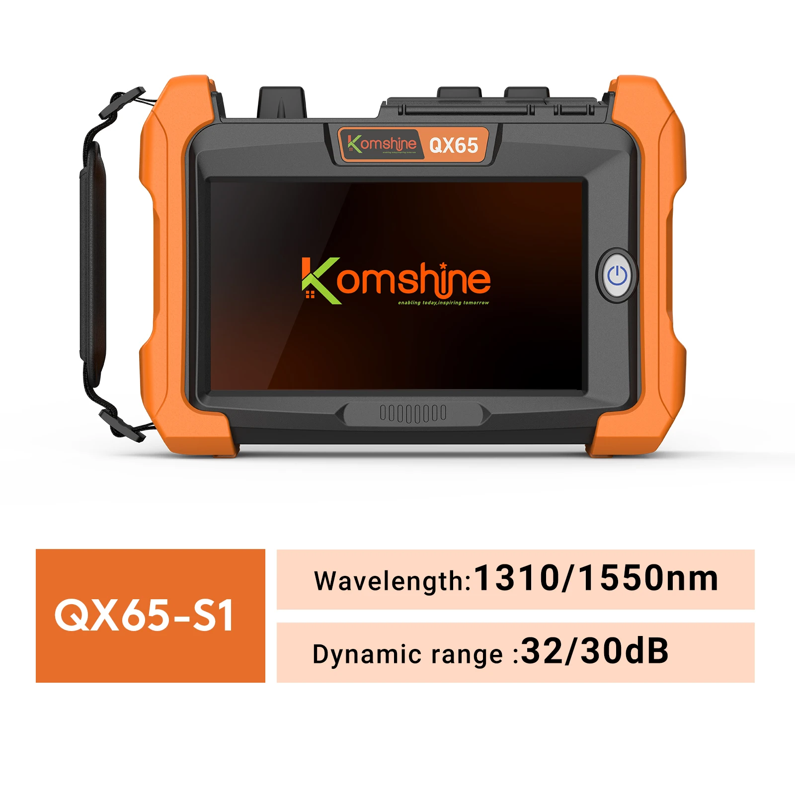 Многофункциональный тестер Komshine QX65 OTDR с возможностью выбора длин волн SM/MM/PON/MS, встроенные функции OPM/VFL/FIP/IOLA/FIP/OLS
Многофункциональный тестер Komshine QX65 OTDR с возможностью выбора длин волн SM/MM/PON/MS, встроенные функции OPM/VFL/FIP/IOLA/FIP/OLS