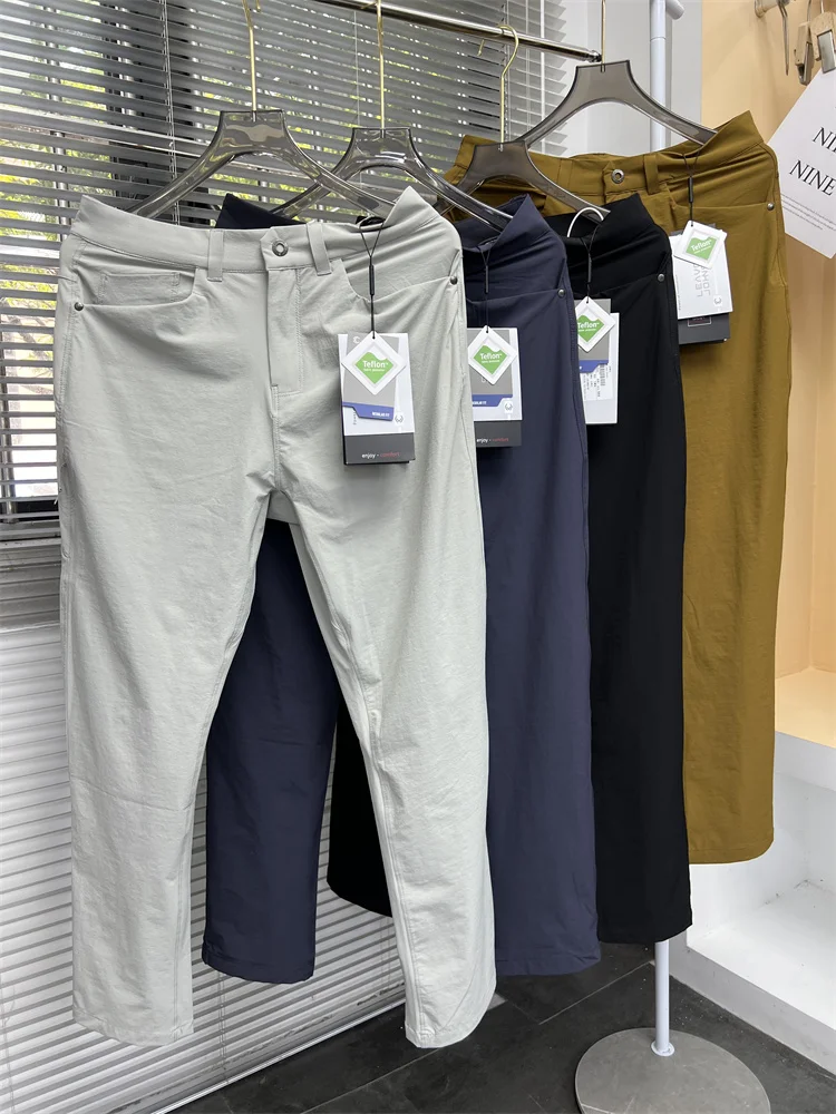 Leavo Johnson Men's Faionable Casual Long Pants Elastic Qui Dry Breathable Lightweight Luxury Spring Summer Thin Model
Leavo Johnson Men's Faionable Casual Long Pants Elastic Qui Dry Breathable Lightweight Luxury Spring Summer Thin Model