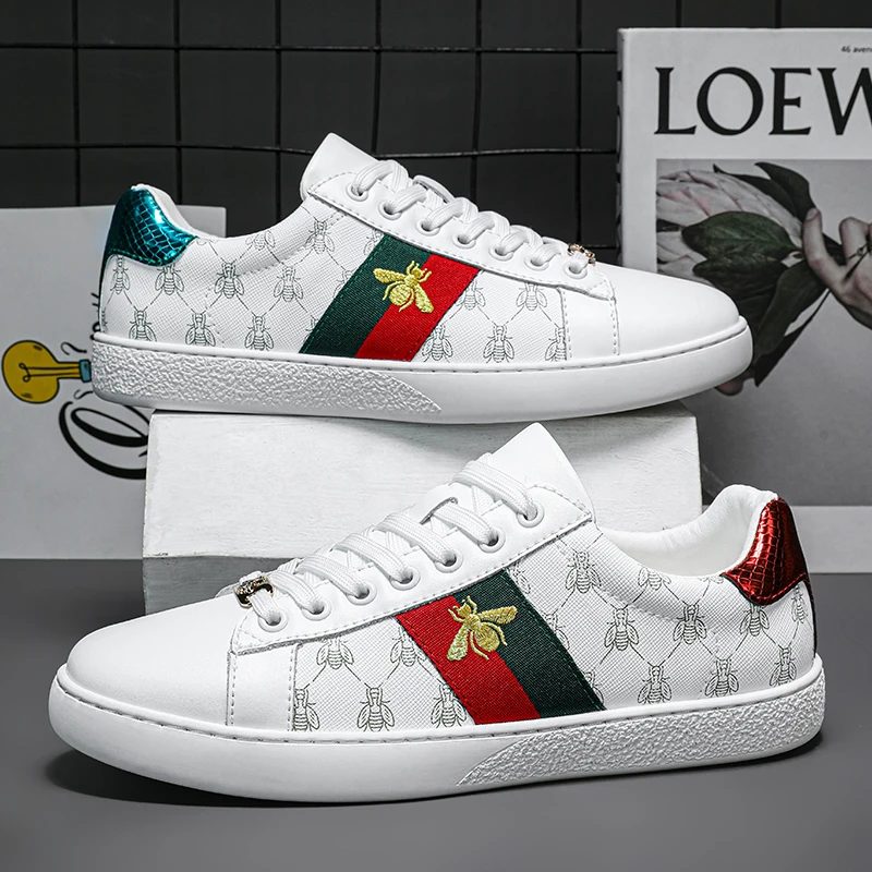 2025Summer Breathable Comfortable High-Quality New Fashion Genuine Leather Casual Sneakers White Shoes Sports Men's Shoes38-44
2025Summer Breathable Comfortable High-Quality New Fashion Genuine Leather Casual Sneakers White Shoes Sports Men's Shoes38-44