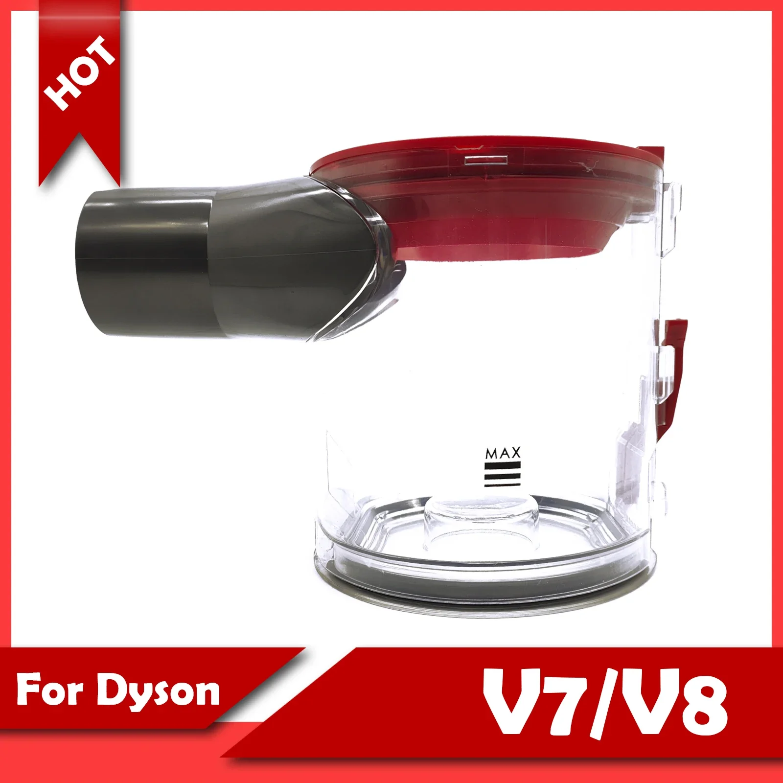 Пылесборник для Dyson V7 V8, циклонный пылесборник с нижней крышкой, аксессуары для пылесоса
Пылесборник для Dyson V7 V8, циклонный пылесборник с нижней крышкой, аксессуары для пылесоса